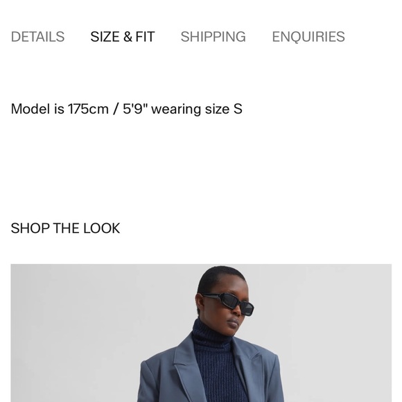 Frankie Shop LOULOU STUDIO SBIRU WIDE LEG WOOL TROUSERS - Brand NWT - Picture 7 of 9